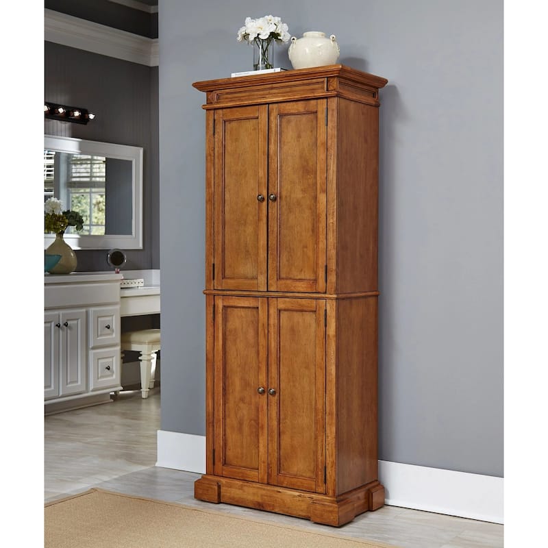 Americana Distressed Oak Pantry, 72"H