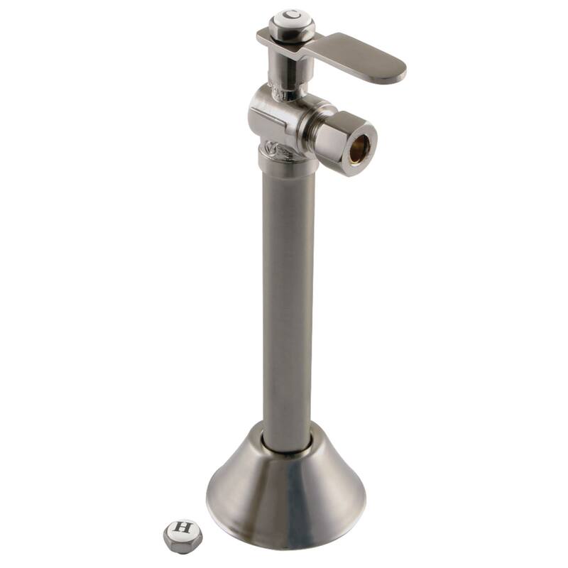 Kingston Brass CA8320 Whitaker 1/2" Sweat x 3/8" O.D. Comp Angle Stop