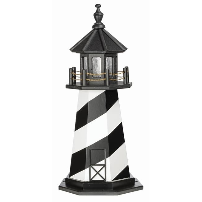 Cape Hatteras Replica Hybrid Poly and Wood Lighthouse