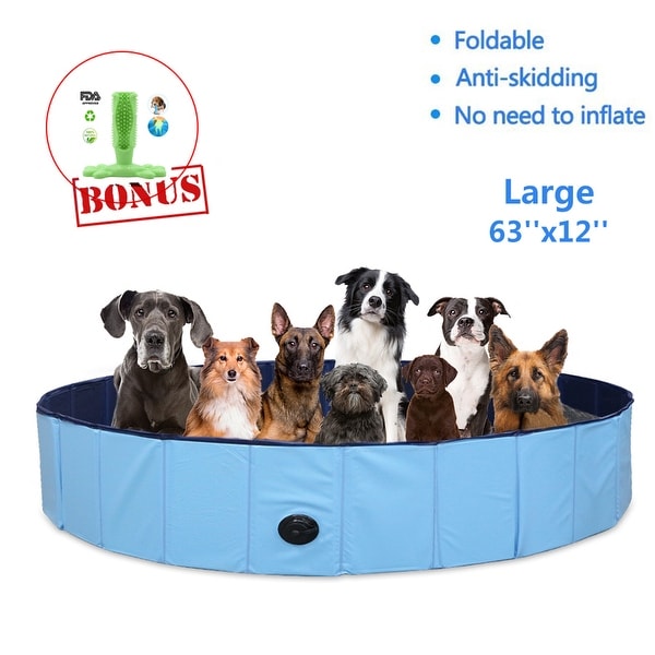 collapsible dog bath tub