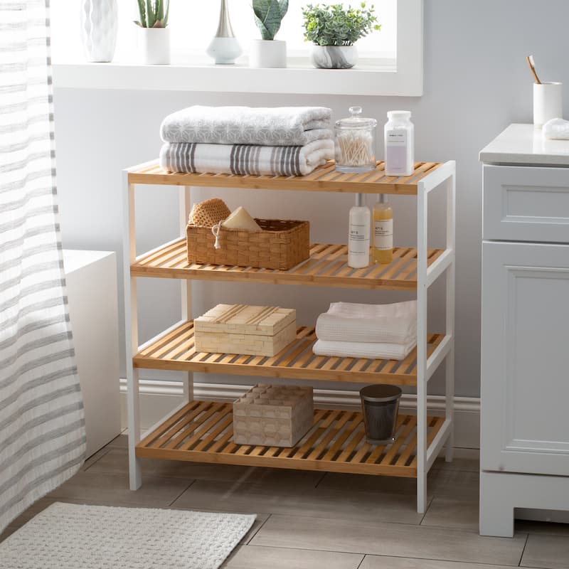 Organize It All Sonora Bamboo Shelf