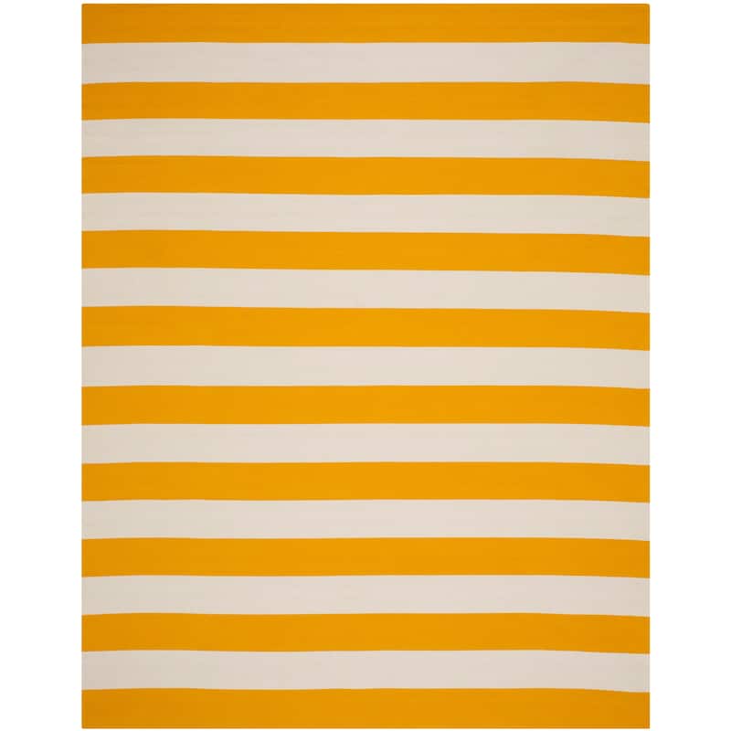 SAFAVIEH Handmade Montauk Caspian Stripe Cotton Flatweave Rug