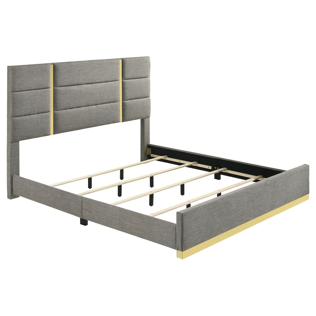 Ines 52-inch Fabric Upholstered Panel Bed