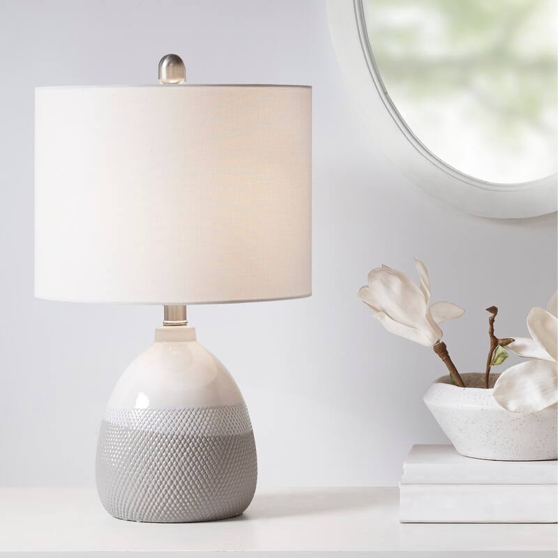510 Design Driggs Ceramic Textured Table Lamp