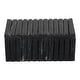 preview thumbnail 9 of 23, Decorative Rectangular Marble Ridged Box with Removeable Lid