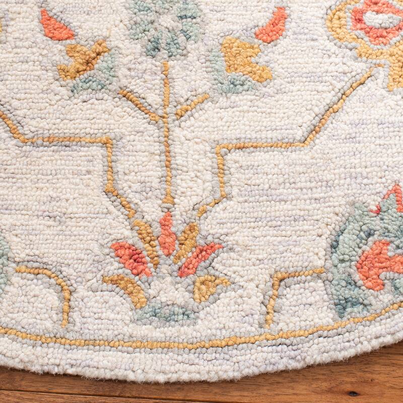 SAFAVIEH Handmade Micro-Loop Burcin Modern Wool Rug