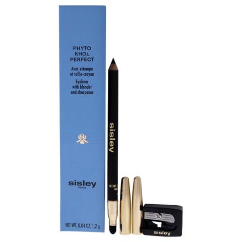 Sisley Phyto Khol Perfect Eyeliner With Blender And Sharpener - 1 Black Eyeliner 0 04 Oz