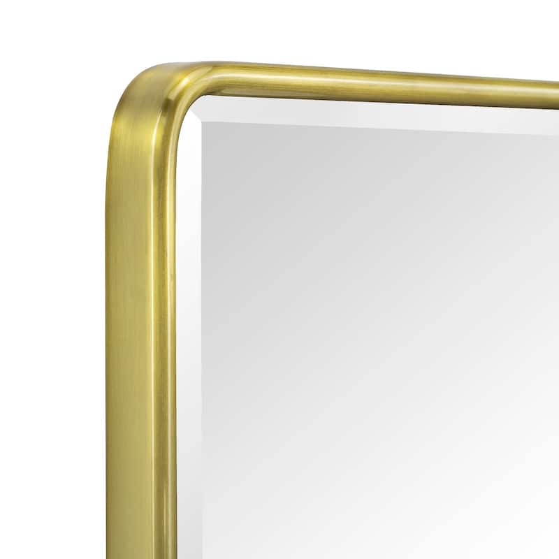 Farmhouse Recessed Metal Bathroom Medicine Cabinets with Mirror
