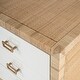preview thumbnail 5 of 7, Corfu 6 Drawer Natural Raffia Double Dresser
