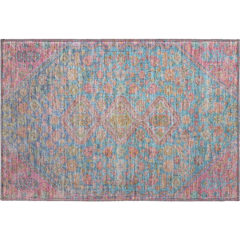 Premium Washable Super Soft Traditional Global Mayfield Rug