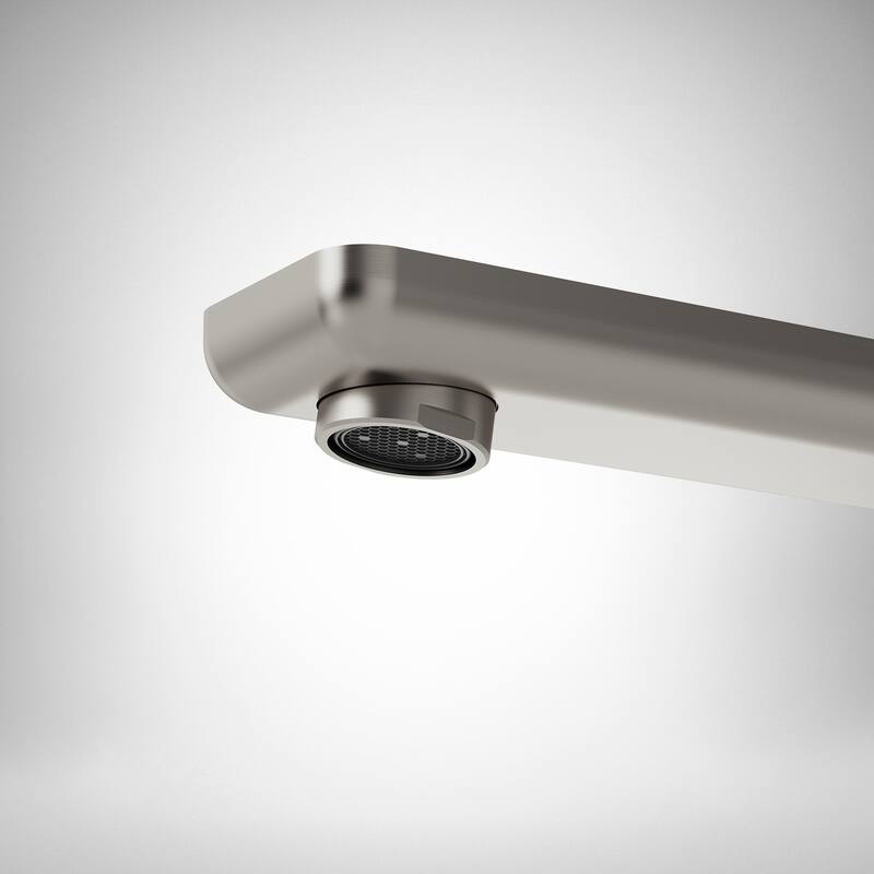 Modern Deck-Mount 2-Handle 360° Rotatable Bathtub Faucet Widespread 3 Hole Tub Filler