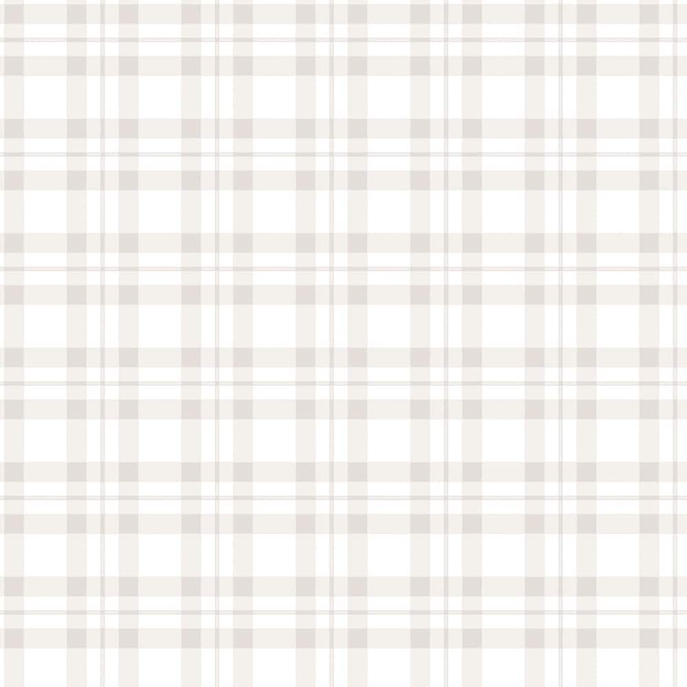Galerie Wallcoverings Tiny Tots 2 Plaid Non-woven Matte Wallpaper Roll