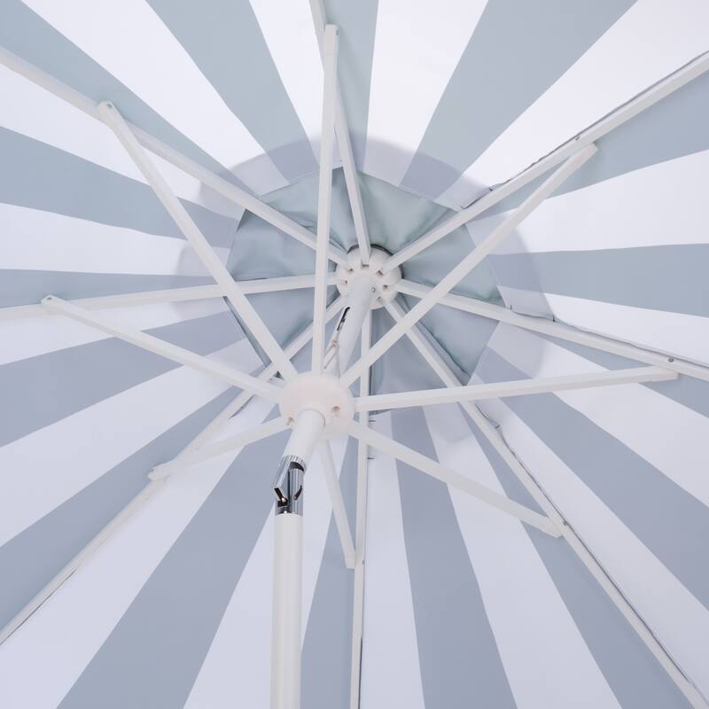 SAFAVIEH Outdoor Living Meze 9ft Crank Umbrella
