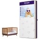 preview thumbnail 1 of 7, 6" Crib & Toddler Mattress, OEKO-TEX & CertiPUR-US Certified, Waterproof, Washable Cover - 52"*27.5"*6" White