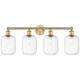 Option Brushed Brass / Clear