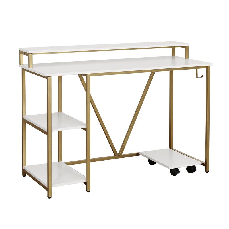 Versatile Industrial Writing Desk with Advanced Features for Enhanced Productivity