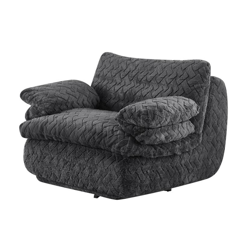 Full Compression Swivel Sofa Chair