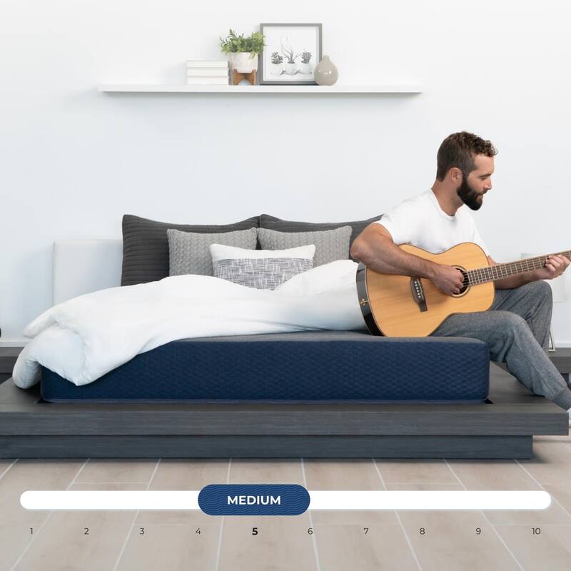 Dreamfoam Bedding Chill 12" Gel Memory Foam Mattress |RV King 70x80|Made in Arizona