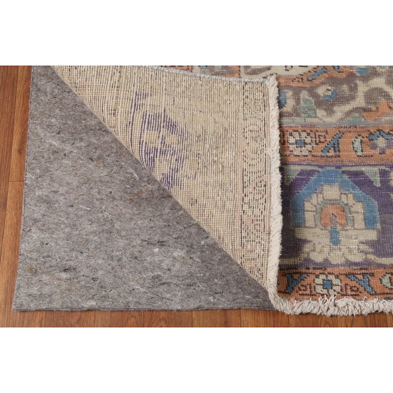 Tabriz Persian Vintage Area Rug Handmade Wool Carpet - 7'8"x 11'2"