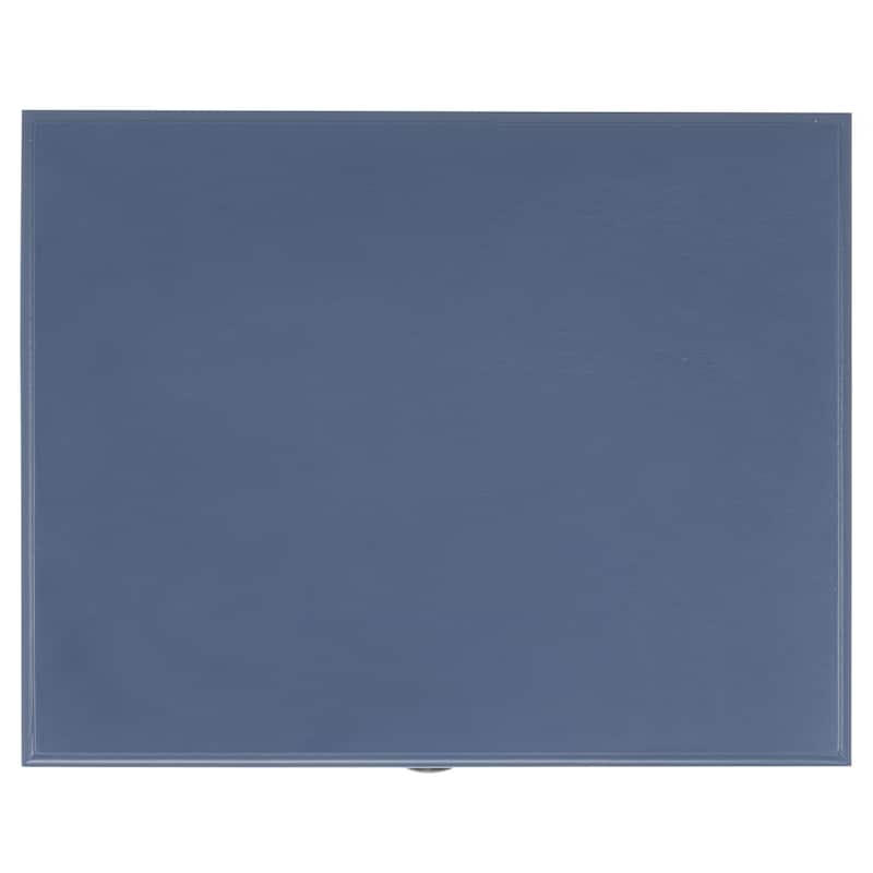 SAFAVIEH Helma Distressed Black Drawer Storage Side Table - 15" x 11.8" x 27.6" - 15"W x 12"D x 26"H