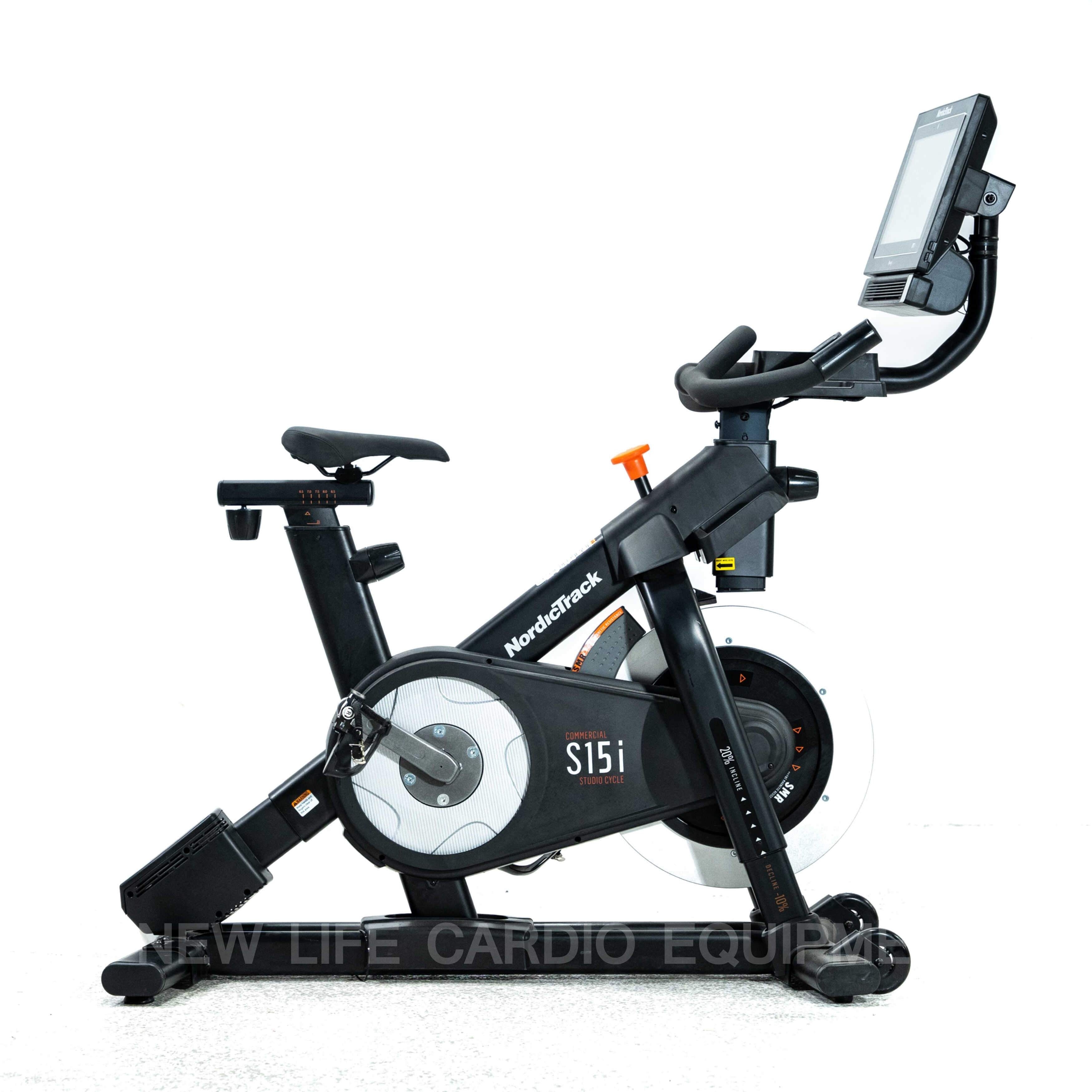 Stationary Bike Commercial S15i Studio Cycle Review NordicTrack