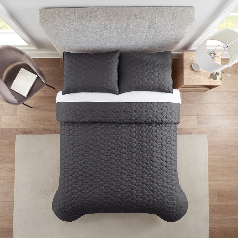 Serta Simply Comfort Solid Quilt Set