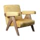 Option Yellow Fabric with Light Wash Frame