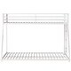 preview thumbnail 5 of 5, Sturdy Twin over Full Bunk Bed Metal for Kids and Adult,Low Profile
