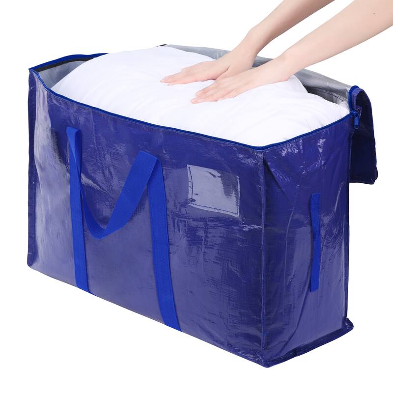 1 Pack Clothes Storage, Foldable Storage Bags, Moving Bags for Organizing Bedroom, Closet Organizers and Storage