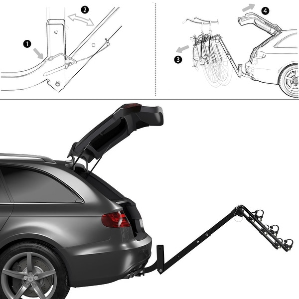 3 bike carrier hitch mount
