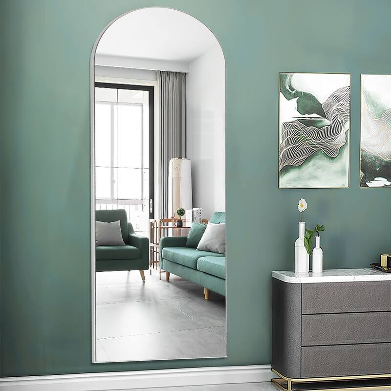 Arched Full Length Standing Floor/ Wall Mirror