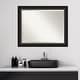 preview thumbnail 13 of 32, Trio Oil Rubbed Bronze Bathroom Vanity Wall Mirror