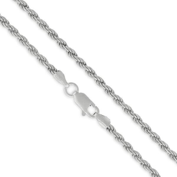925 Sterling Silver 2.25mm Twisted Box Chain 24 Inch 925 Sterling Silver 2.25mm Twisted Box Chain 24 Inch