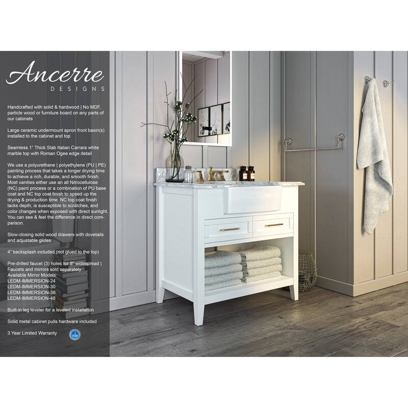 Ancerre Designs Hayley Bathroom Vanity Set