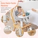 preview thumbnail 8 of 8, Babyjoy Baby Travel Booster Seat with Double Tray Portable Folding - See Details
