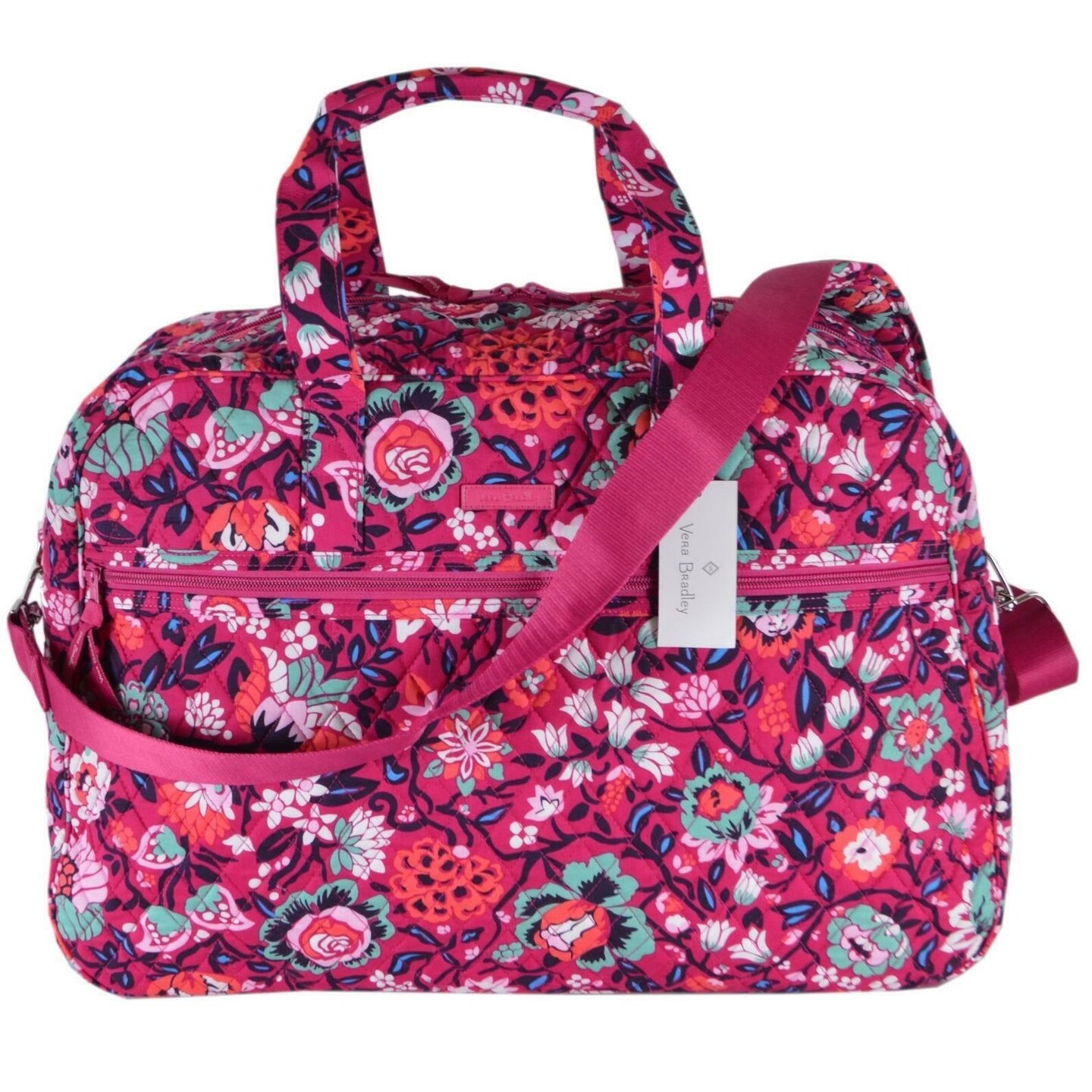 vera bradley grand traveler travel bag