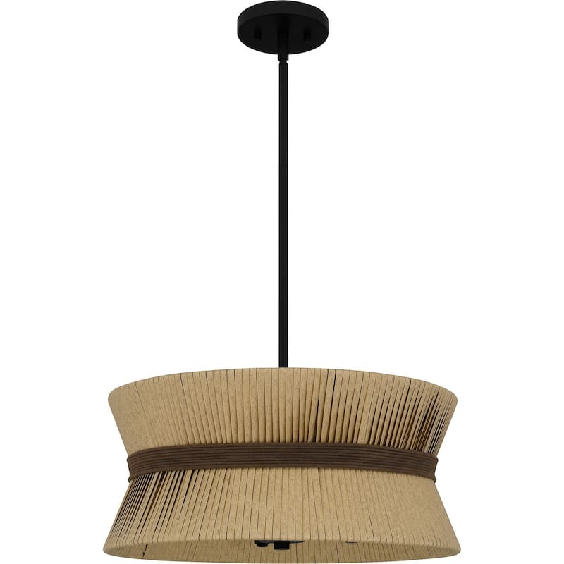 Quoizel Pendant Four Light Pendant - Western Bronze