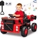preview thumbnail 13 of 22, 12V Ride On Dump Truck for Kids with Remote Control Red