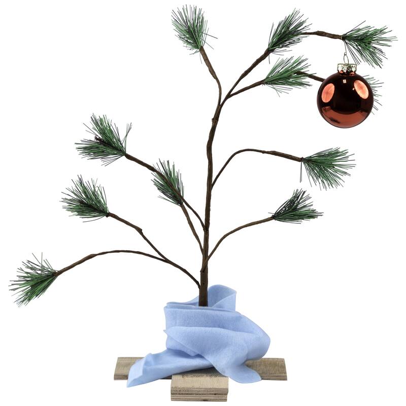 24" Peanuts The Original Charlie Brown Christmas Tree - Unlit