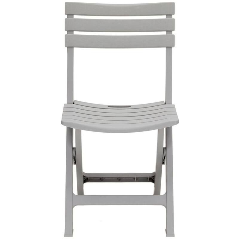 Aria Home Terrasse Outdoor Folding Chairs UV Resistant Set of 4