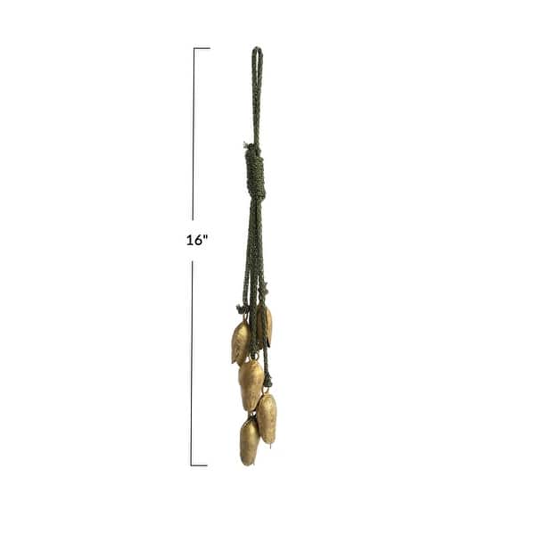 Hanging Metal Bells with Rope Hanger - Bed Bath & Beyond - 41399153