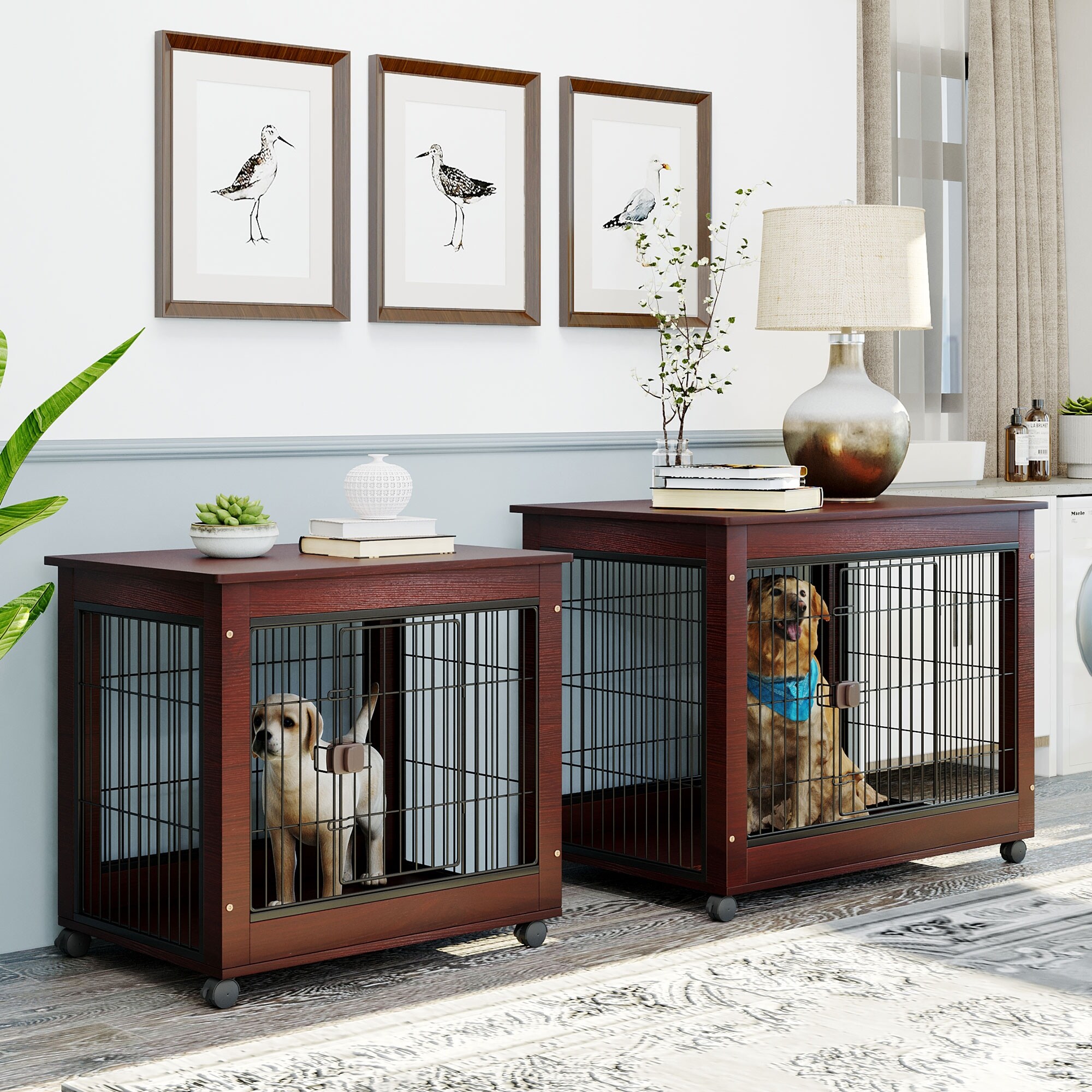 dog crate casters