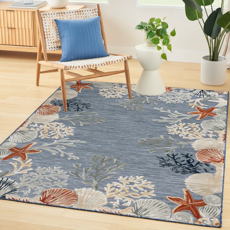 Nourison Suncoast Indoor/Outdoor Nature Area Rug