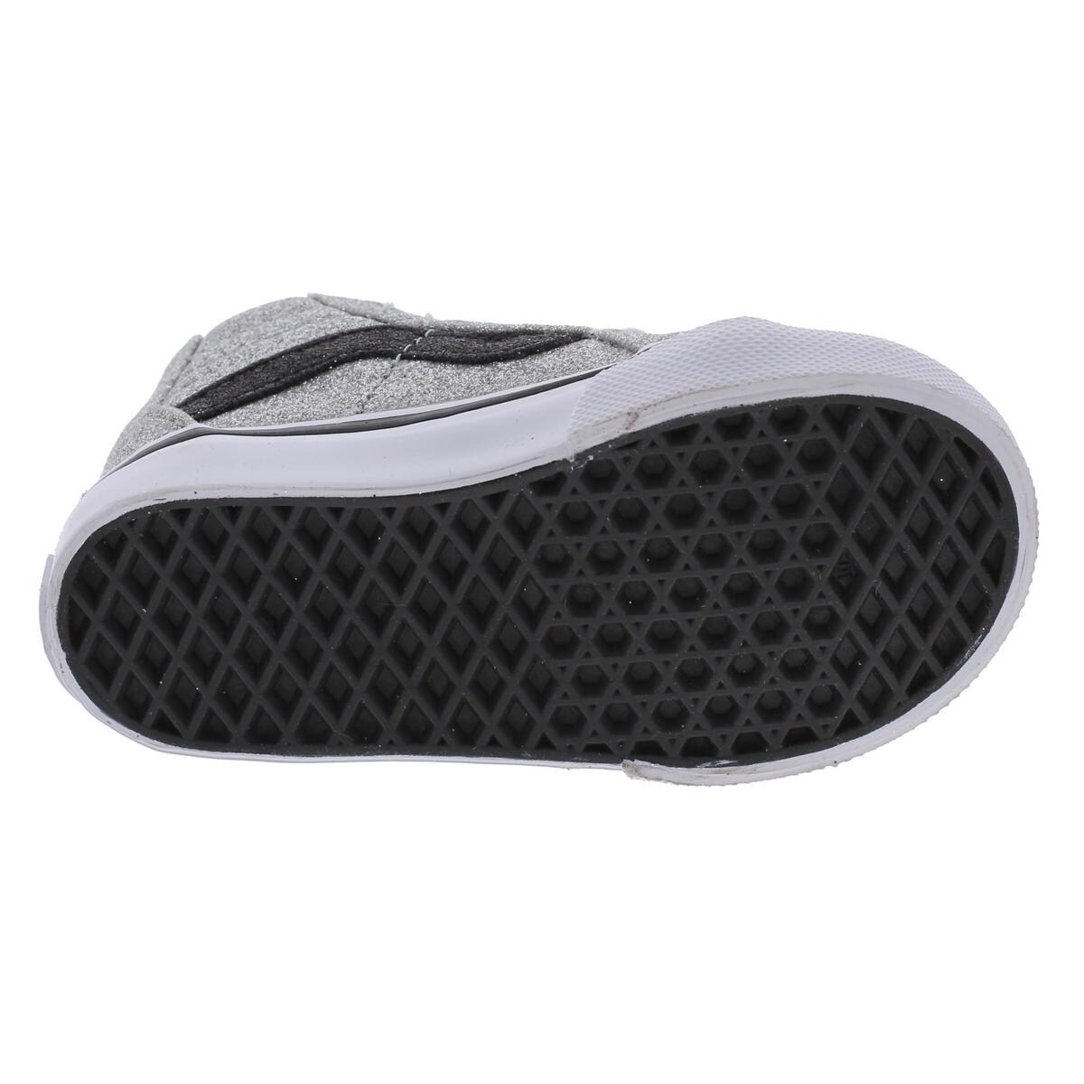 high top sparkly vans