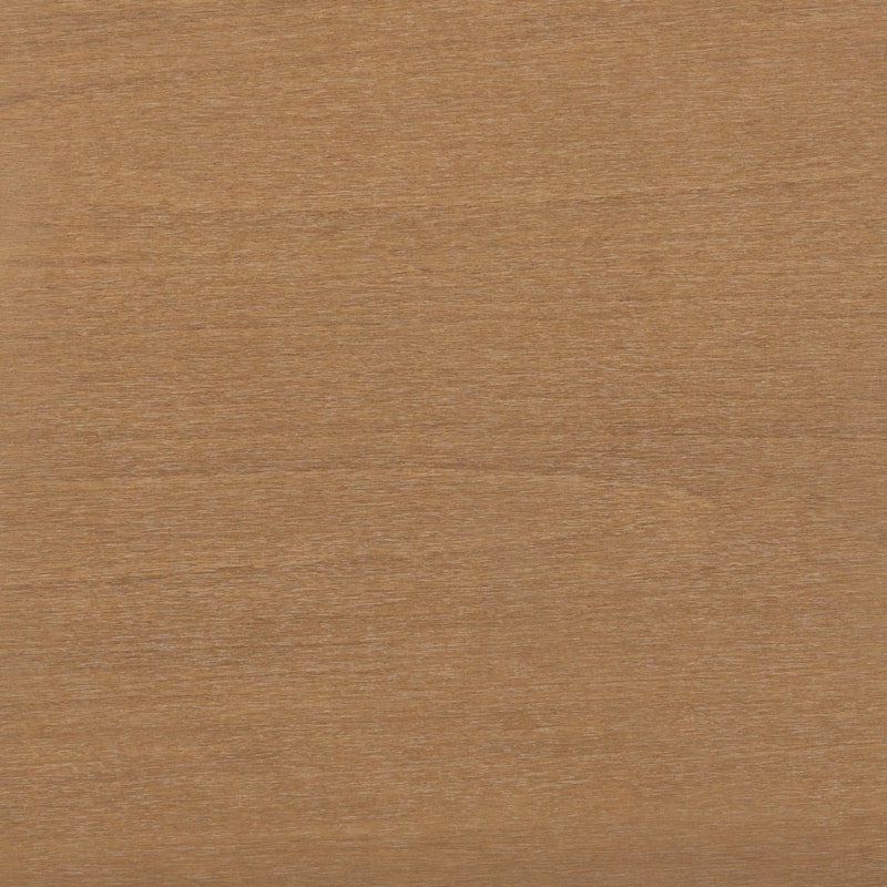 Iris Mid-Century Modern Nightstand with Drawer, Wooden Bedside Table for Bedroom or Living Room with Rounded Silhouette