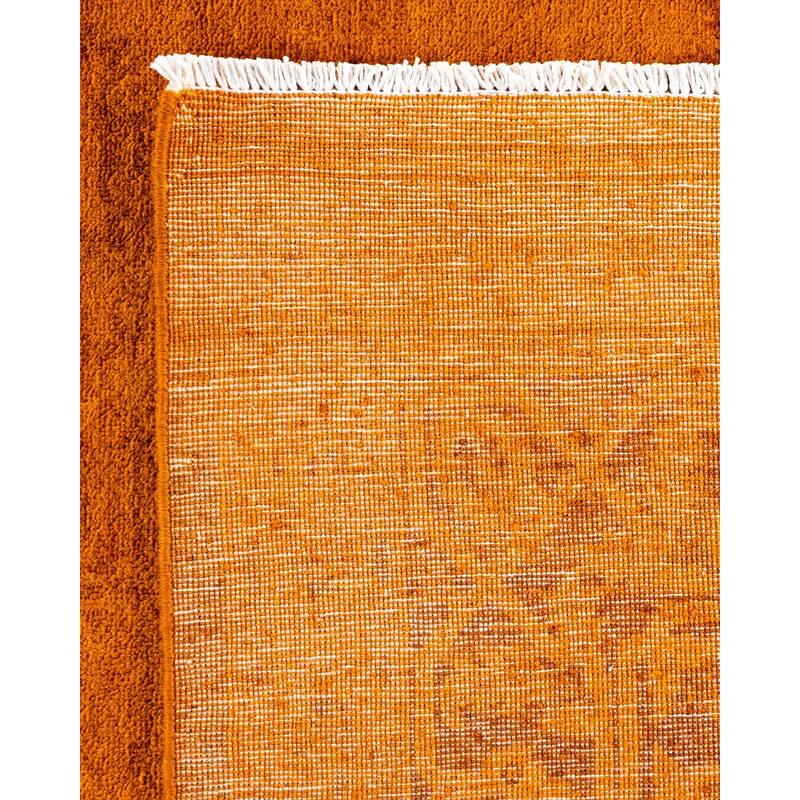 Vibrance, One-of-a-Kind Hand-Knotted Area Rug - Gold, 8' 3" x 10' 4" - 8' 3" x 10' 4"