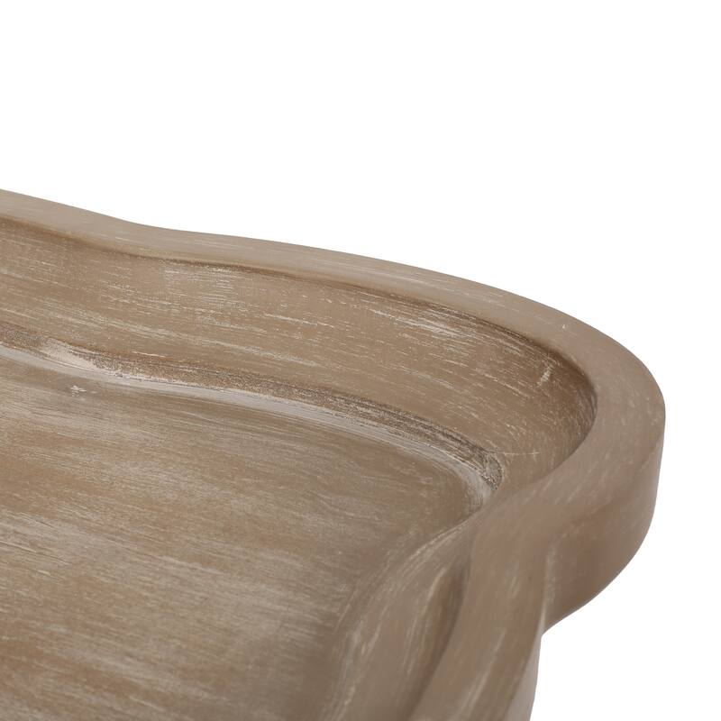 Ouray French Country Accent Table with Rectangular Top by Christopher Knight Home