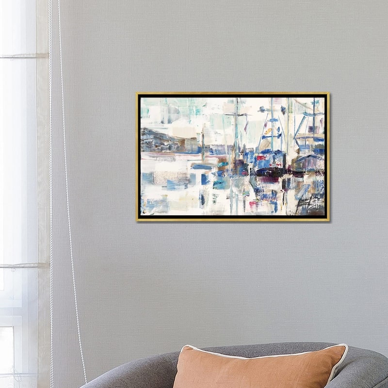 iCanvas "Across A Line" by Brooke Borcherding Framed