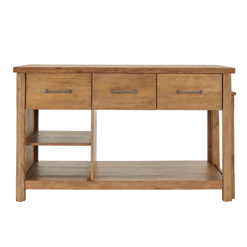 Tali Reclaimed Look Extendable Kitchen Island by iNSPIRE Q Classic