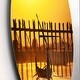 preview thumbnail 3 of 8, Designart 'Bridge in Myanmar' Oversized Coastal Wall CLock